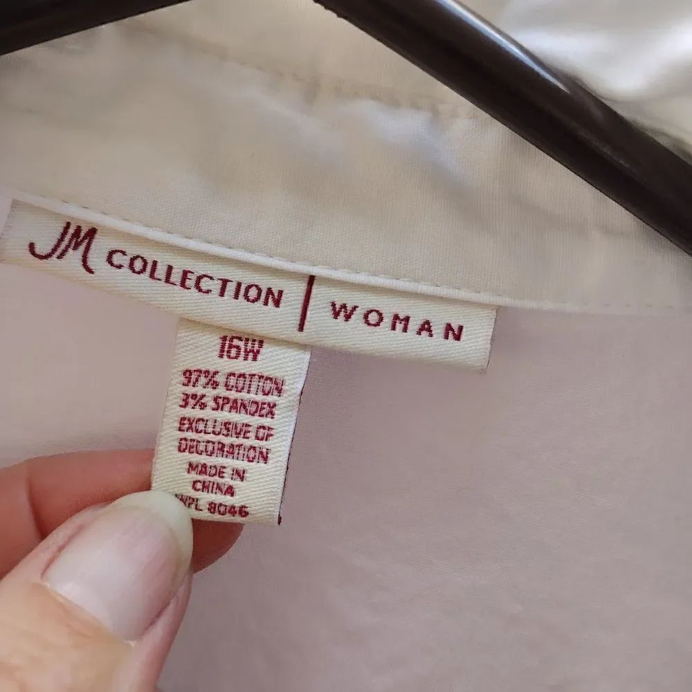 JM Collection blouse  - Picture 6 of 10